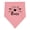 Mauve and Natural, variant on Inktastic I Love My Oma Heart and Arrows Baby Bandana Bib
