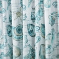 thumbnail image 3 of Barefoot Bungalow Cruz Shower Curtain, 72x72-inch, 3 of 5