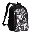thumbnail image 1 of Balery Floral Cow Silhouette Mochila con carga USB para hombre y mujer - Mochila impermeable y antirrobo para portátil con puerto USB para viajes, trabajo, estudios y universidad, 1 of 7