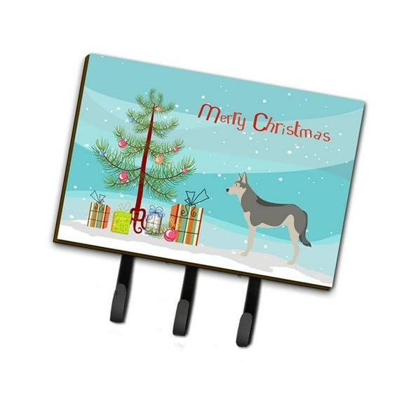 Saarloos Wolfdog Christmas Leash Or Key Holder