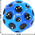 thumbnail image 2 of ZHAOCHENG Paquete de 3 bolas lunares de 7 cm de diámetro, pelota saltarina, pelota pequeña de waterpolo, juguete de playa para lanzar juegos acuáticos, jugar en trampolín, se envía en color aleatorio, 2 of 5