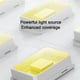 thumbnail image 4 of Luces solares con sensor de movimiento exterior - Luz de seguridad impermeable IP65 con mando a distancia, 87 LED + 3 COB, batería recargable de 1200mAh, 3 modos para jardín, garaje, pared, 4 of 8