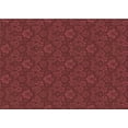 thumbnail image 1 of Ahgly Company Tapis Rectangulaire Lavable en Machine Rouge Pamplemousse Transitionnel, 5 Pieds x 8 Pieds, 1 of 7