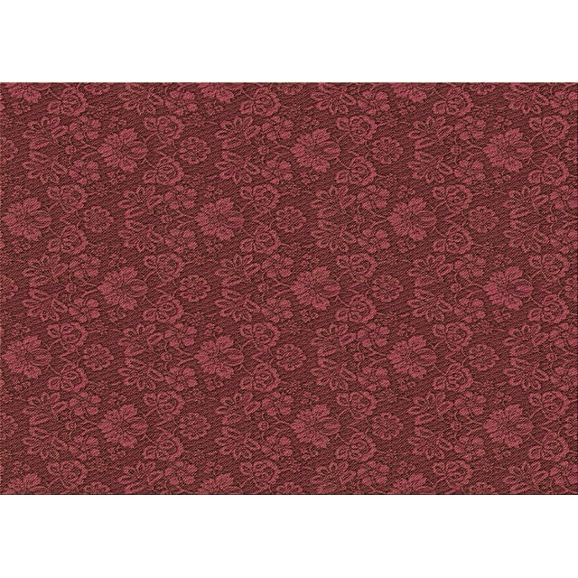 Ahgly Company Tapis d'Intérieur Rectangulaire Transitionnel Lavable à la Machine, Rouge Pamplemousse, 7 Pieds x 10 Pieds