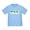 Baby Blue, variant on - I Stand With Ukraine Heart T Shirt - Cute Toddler T-Shirt, 100% Cotton