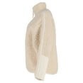 thumbnail image 2 of Pre-Owned Acne Studios Half Zipped Fleece Sweater in Cream Acrylic, 2 of 2