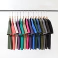 thumbnail image 4 of Akiihool Mens Summer Tshirts Graphic Men's Cotton Crewneck T-Shirts Short Sleeve Plain Tee Moisture Wicking Casual Tshirts Solid Color Green,S, 4 of 8