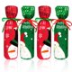 thumbnail image 1 of Juego de 4 piezas de lentejuelas para hombre viejo, muñeco de nieve, vino tinto. Adepaton FLD-3657, 1 of 7