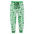 thumbnail image 3 of Zszcpp Work Pants Men Cashew Printing Pocket Washed Bunch Of Foot Street Style Plain Sports Trousers Casual Trouser, 3 of 4