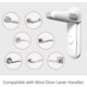 thumbnail image 2 of 2 Pack Door Lever Safety Lock, Door Locks for Children, Child Door Handle Lock, Proofing Door Lever Lock Without Drilling, 3M VHB Adhesive, Easy, 2 of 5