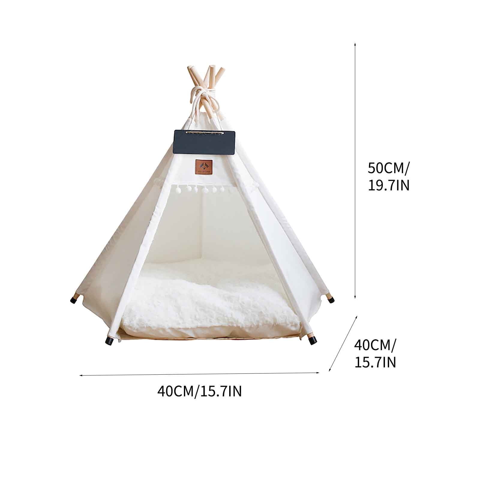 HOZVOMI Portable Pet Tent with Dog Hole - Comfortable and Multifunctional Indoor/Outdoor Shelter for Small Pets