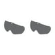 thumbnail image 1 of Soidarity Sombrero de bicicleta de carretera, gafas para mujer, fáciles de desmontar, lentes de repuesto a prueba de viento, equipo de gris negro 2piezas, 1 of 6