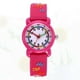 thumbnail image 4 of 1 reloj de pulsera de cuarzo con dibujos animados en 3D, delicado y resistente al agua, para niños (color rosa), 4 of 7