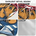 thumbnail image 2 of FORMRS Boys Swim Trunks Quick Dry Mesh Liner Boardshorts Sizes XS-XL, Blue Dog Artist, 2 of 7
