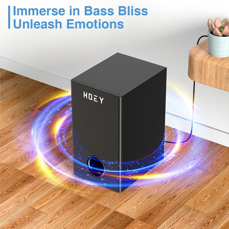 Surround Sound System For Tv MEVOSTO Sound Bar,120W BT