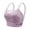 Purple, variant on Minimizer Bras for Women Floral Lace Racerback Padded Side Support Full Coverage Bralette Everyday Bra