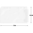 thumbnail image 2 of PILLYBALLA 24 PCS A6 6-Hole Binder Pocket Notebook Refill Filler Organizer Name Card Business Card Sleeves Pages Cash Envelope Bill Pouch Loose Leaf Bag, 2 of 7