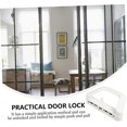 thumbnail image 5 of 1Satz sliding door lock privacy lock for doors install versatile use bedroom bathroom kitchen, 5 of 5