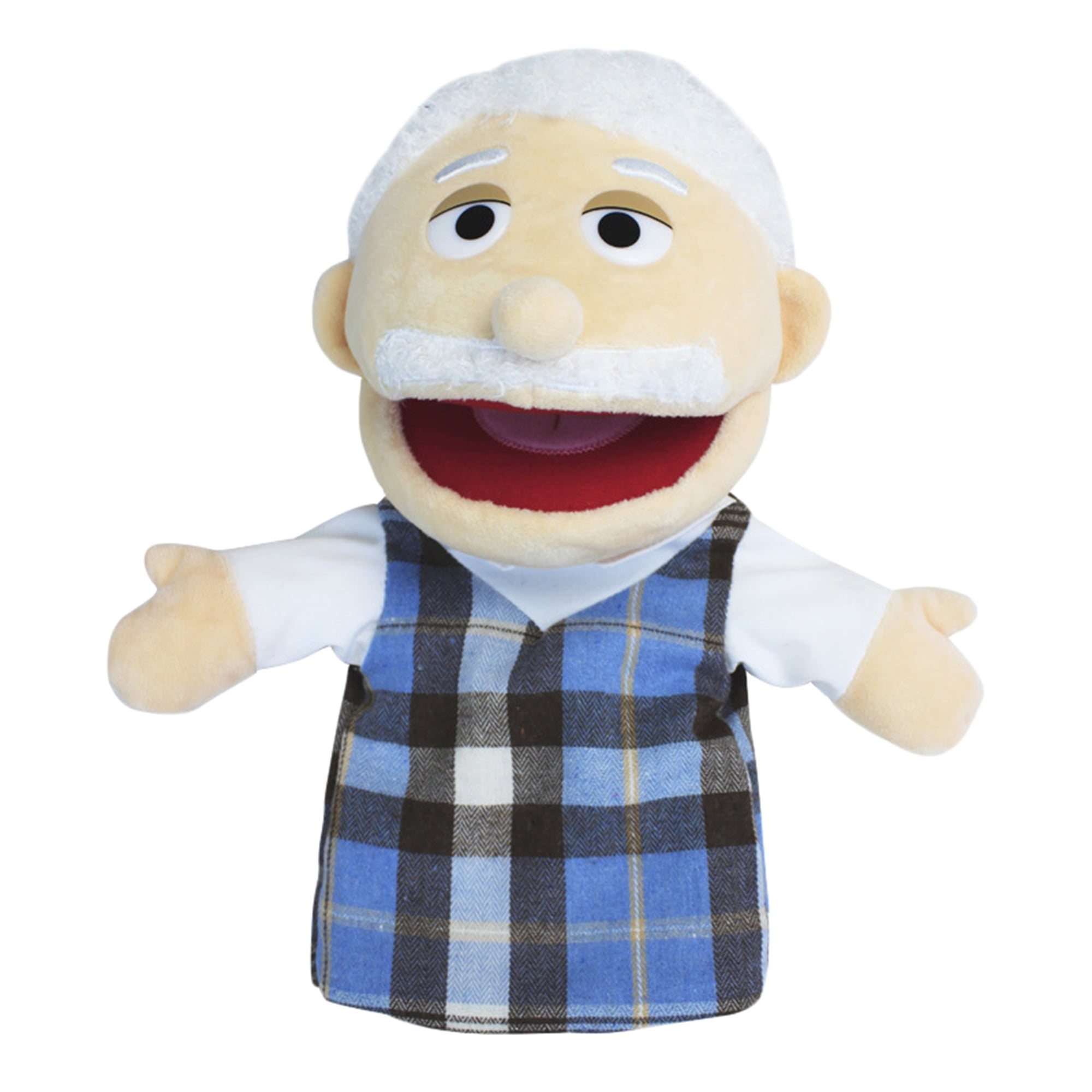 Family Hand Puppets Interactive Plush Toys for Storytelling Role Playing 11.81 Inches