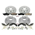 thumbnail image 3 of PowerStop Front and Rear Z23 Evolution Sport Brake Pad Rotor Drum and Shoe Kit Fits: DODGE PLYMOUTH Select Models K15058DK, 3 of 10