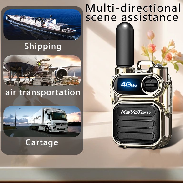 Kayotom Global Walkie Talkie for Adult Long Range Two Way