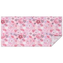 Pioneer Flower Floral Print Pattern Rectangle Tablecloth 60"x120",Waterproof Polyester Rectangle Table Cloth, Wipeable Spillproof Polyester Tablecloth for Dining, Camping, Indoor and Outdoor