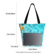 thumbnail image 3 of Disketp Coral And Seashell On The Beach Bolsa de Hombro Casual para Mujer, Bolso Cruzado para Compras, Viajes y Uso Diario, 3 of 6