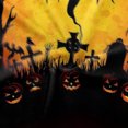 thumbnail image 4 of LINMOUA Plus Size Halloween Printed Working Uniform Tops For Women V-Neck Short Sleeve T-Shirts Workwear Tee With Pockets, 4 of 4