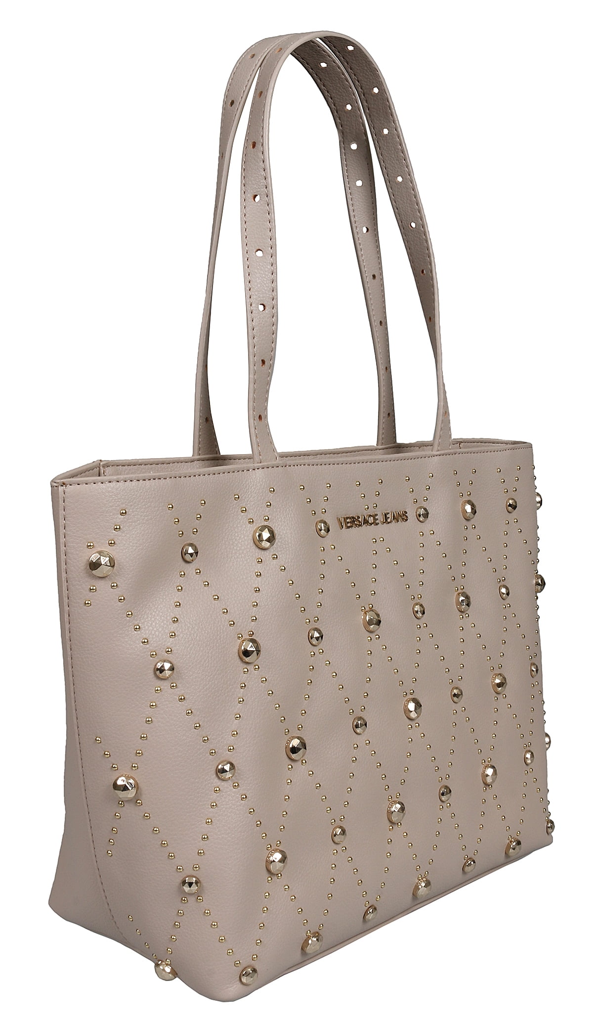 Versace EE1VTBBE1 E723 Taupe Tote Bag - Walmart.com - Walmart.com