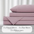 thumbnail image 3 of Stylish Pleated Hem 21-inch Extra Deep Pocket Comfortable Microfiber Sheet Set by Southshore Fine Linens, 3 of 10