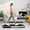 Silver, variant on 2.25HP 2-in-1 Folding Treadmill, Under Desk Walking Pad with APP, Bluetooth Speaker, Remote, LED Display, 0.6-7.5 MPH, 39.3 x 16 in Shock-Absorbing Belt, 265 lbs Capacity for Home Office White