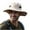 Khaki-C, variant on Penkiiy Sun Bucket Hats for Men Protection Hiking Beach Fishing Safari Boonie Hats Outdoor Military Safari Wide Brim Foldable Double-Sided Sun Boonie Bucket Hat with Side Snap Chin Cord Navy