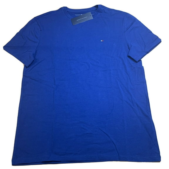 Tommy Hilfiger Mens T-Shirt (Diamond Blue, S)