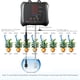 thumbnail image 1 of Sistema de riego automático inteligente | Dispositivo de riego automático para plantas | Kit de riego por goteo con temporizador | Bebedero de plástico programable inteligente de 5 V | Control de, 1 of 6