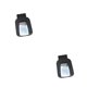 thumbnail image 2 of Sidaley Soporte para gafas de coche, organizador de visera para automóvil, colgador de gafas con Clip, almacenamiento creativo, componentes fáciles de Fibra de carbon 2piezas Sidaley CBP344399, 2 of 5