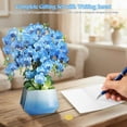 thumbnail image 3 of WaaHome Happy Mother's Day Card Pop Up Flowers, 3D Blue Orchid Bouquet for Mom, Grandma, Sister, Daughter, Premium Large Paper Flower Cards for Mom, Everlasting Floral Gift for Women, 3 of 7