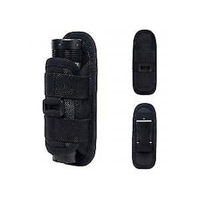 Cinturón de soporte de linterna giratorio táctico de 360 grados para acampar LingWen 9024735457077