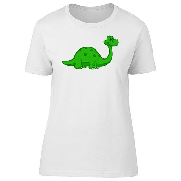 Funny Cartoon Dinosaur Tee Women's -Image by Shutterstock