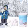thumbnail image 3 of Juego de Juguete Blanco Suave Cualquier Bolas Lucha Llena Ornamentos Zulema bola de nieve, 3 of 8