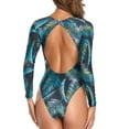 thumbnail image 3 of Sexy Backless Women's Jumpsuit with Print, 3 of 4