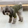 thumbnail image 4 of Dog Coat Small Dog Jacket Windproof Warm Padded Down Hoodie Snowsuit, Winter Dog Clothes for Cat Puppy Chihuahua Yorkie, 4 of 8
