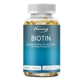 thumbnail image 3 of Biotina 10000 mcg: máxima potencia, promueve la salud del cabello, la piel, las uñas, los huesos y las articulaciones - 120 s, 3 of 5