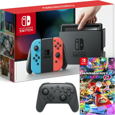 Nintendo Switch Gaming Console with Carrying Case (Best Nintendo Cyber Monday Deals)