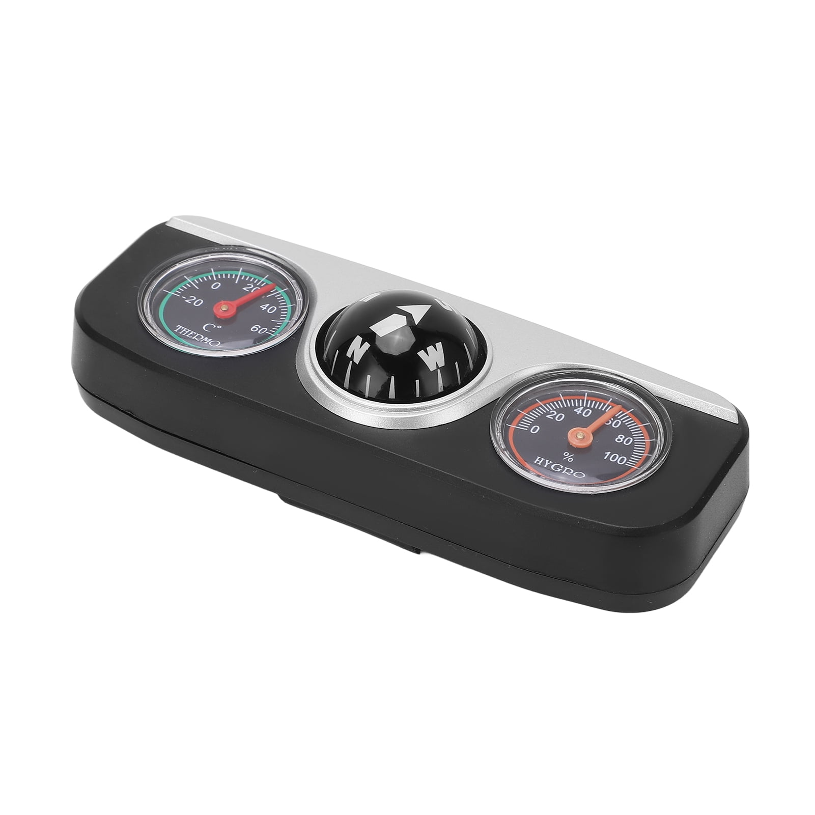 3 in 1 Car Vehicle Truck Portable Compass Thermometer Hygrometer Navigation Ball 