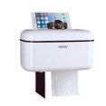 thumbnail image 1 of Amdohai No Drilling Wall Mounted Multifunctional Paper Roll Tissue Box Tube, 1 of 7