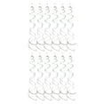 thumbnail image 3 of Guardoinrt 6pcs Hanging Garland Safe Ingredients Good Demonstrating Effect PVC Made Silver 2Set, 3 of 5