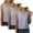 Gray, variant on Sleeveless Tops sleeveless shirts for women Flowy Tank Summer Casual Beach Vests Lounge Blouse Tank Tops for Women Long Tank Tops wide strap tanks thick strap tank Basic Shirts Khaki L