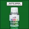 thumbnail image 3 of Tulip Color Shot Instant Fabric Spray Paint, 3 fl. Oz. Green, Quick Dry and Permanent, 3 of 8