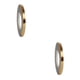 thumbnail image 2 of Matsuzay Cinta de PVC resistente y duradera para suelo de baldosas, para diversas aplicaciones, cinta adhesiva decorativa para azulejos, lámina Papel de oro 1 cm * 50 m 2Conjunto, 2 of 6