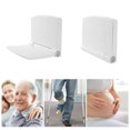 thumbnail image 4 of 2x Taburete Plegable de Pared para Baño de Ducha Pieza de Respuesto Ligero Sunnimix Asientos de baño de lujo plegables, 4 of 4
